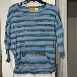 Blue knit sweater ruby Rd.